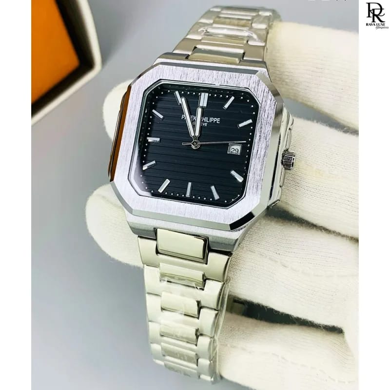 Patek Philippe 5821/1A-001 Cubitus Black Dial  with free delivery🥵❤‍🔥