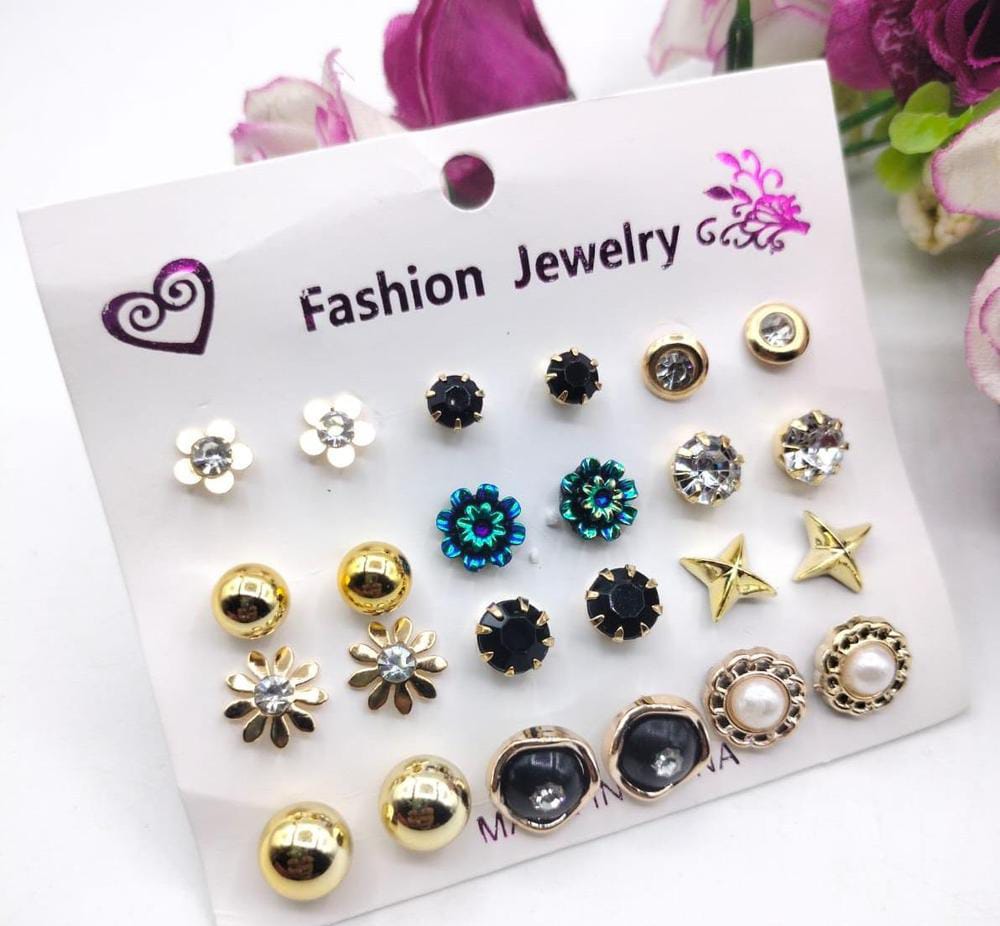  Artificial Ear Studs